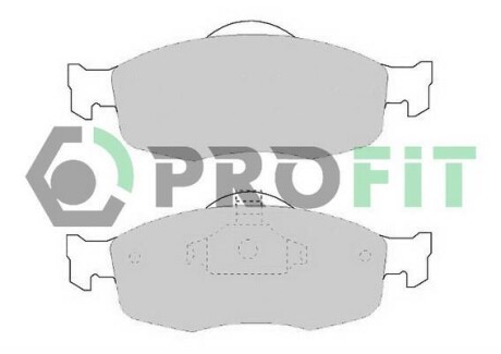 Колодки дискового тормоза - PROFIT 5000-0884