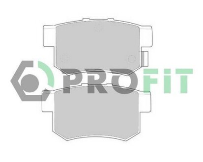 Колодки дискового тормоза - PROFIT 5000-0956
