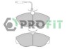 Колодки дискового тормоза - (425116, 425117, 77362212) PROFIT 5000-0967 (фото 1)