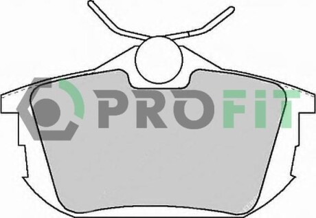 Колодки дискового тормоза - PROFIT 5000-1095