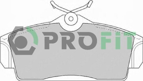 Колодки дискового тормоза - PROFIT 5000-1096
