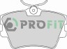 Колодки дискового тормоза - (701698451) PROFIT 5000-1132 (фото 1)