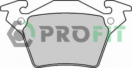 Комплект гальмівних накладок, дискове гальмо - PROFIT 5000-1305