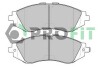 Колодки дискового тормоза - (96245178, 96253382, 96281937) PROFIT 5000-1369 (фото 1)