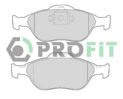 Колодки дискового тормоза - PROFIT 5000-1394