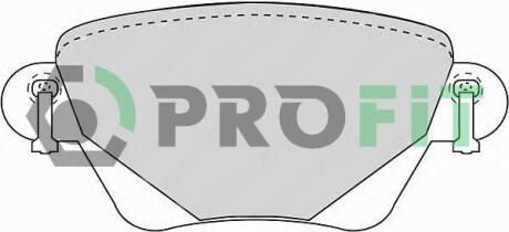Колодки дискового тормоза - PROFIT 5000-1416