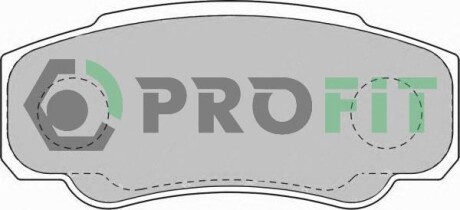 Колодки дискового тормоза - PROFIT 5000-1480