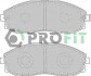 Колодки дискового тормоза - (581014AA00) PROFIT 5000-1498 (фото 1)