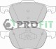 Колодки дискового тормоза - (1321517, 1712024, 30683554) PROFIT 5000-1594 (фото 1)