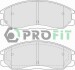 Колодки дискового тормоза - (5810126A10, 5810126A20, 5810126A30) PROFIT 5000-1605 (фото 1)