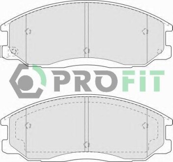 Колодки дискового тормоза - PROFIT 5000-1605