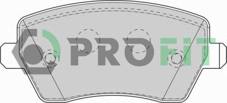 Колодки дискового тормоза - PROFIT 5000-1617