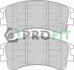 Комплект гальмівних накладок, дискове гальмо - (gjye3323zg) PROFIT 5000-1619 (фото 1)