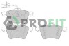 Колодки дискового тормоза - (1151377, 7M3698151B) PROFIT 5000-1654 (фото 1)