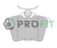 Колодки дискового тормоза - (425279, 425491) PROFIT 5000-1727 (фото 1)
