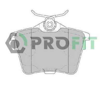 Колодки дискового тормоза - PROFIT 5000-1727