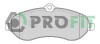 Комплект гальмівних накладок, дискове гальмо - (425363, 425364, 425365) PROFIT 5000-1771 (фото 1)