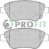 Комплект гальмівних накладок, дискове гальмо - (1605357, 1605359) PROFIT 5000-1920 (фото 1)