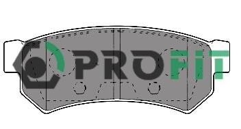 Колодки дискового тормоза - PROFIT 5000-4295
