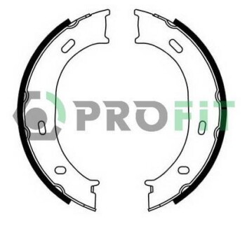 Колодки ручника MB Sprinter 208-316 96- (з пружинками) (4258) - PROFIT 5001-0624