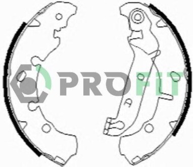 Комлект тормозных накладок - PROFIT 5001-0635