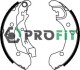 Комплект гальмівних колодок - (44060AX625) PROFIT 5001-0649 (фото 1)
