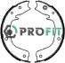 Комлект тормозных накладок - (mn150861, mn186248, mr535718) PROFIT 5001-4027 (фото 1)