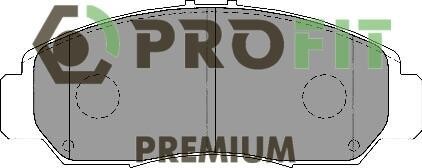 Колодки дискового тормоза - PROFIT 5005-1669