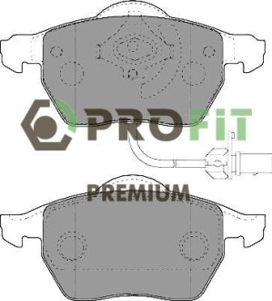Колодки дискового тормоза - PROFIT 5005-1717