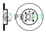 Гальмівний диск - (357615301, 6N0615301D) PROFIT 5010-0205 (фото 1)