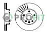 Гальмівний диск - (1001093, 1045994, 1143641) PROFIT 5010-0846 (фото 1)