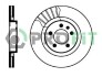 Тормозной диск - (1J0315301E, 1J0615301, 1J0615301E) PROFIT 5010-0928 (фото 1)