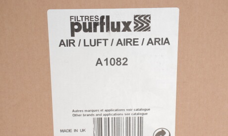 Фото 2 - Воздушный фильтр Purflux A1082