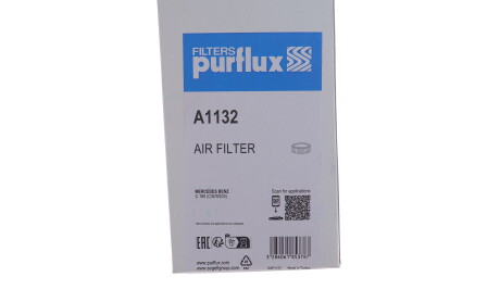 Фото 4 - Повітряний фільтр Purflux A1132