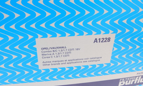 Фото 4 - Воздушный фильтр Purflux A1228