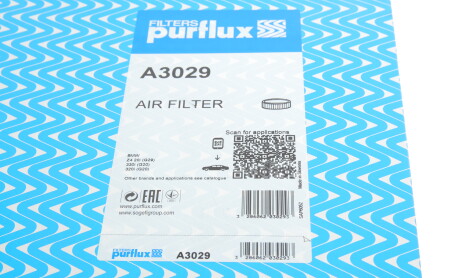 Фото 4 - Повітряний фільтр Purflux A3029