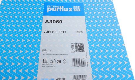 Фото 3 - Повітряний фільтр Purflux A3060