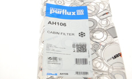 Фото 2 - Фильтр салона Purflux AH106