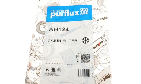 Фото 3 - Фільтр салону Purflux AH124