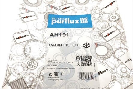 Фото 3 - Фільтр салону Purflux AH191