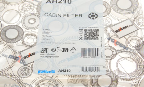 Фото 4 - Фильтр салона Purflux AH210