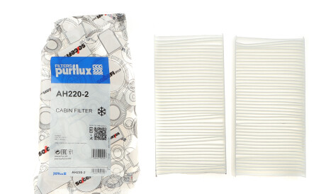 Фото 2 - Фільтр салону Purflux AH220-2 (AH2202)
