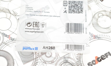 Фото 3 - Фільтр салону Purflux AH260