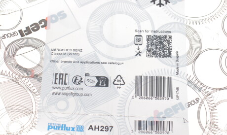 Фото 3 - Фильтр салона Purflux AH297