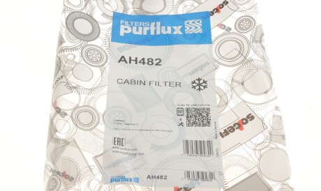 Фото 3 - Фильтр салона Purflux AH482
