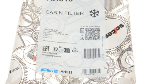 Фото 2 - Фільтр салону Purflux AH513