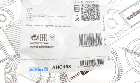 Фото 3 - Фільтр салону Purflux AHC198