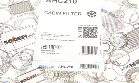 Фото 2 - Фільтр салону Purflux AHC210