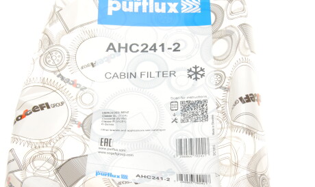 Фото 2 - Фільтр салону Purflux AHC241-2 (AHC2412)