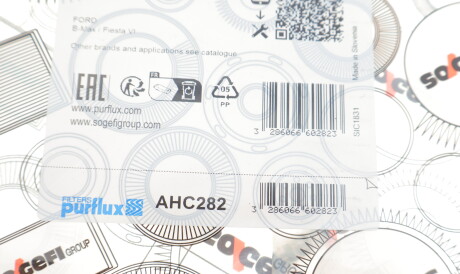 Фото 3 - Фільтр салону Purflux AHC282